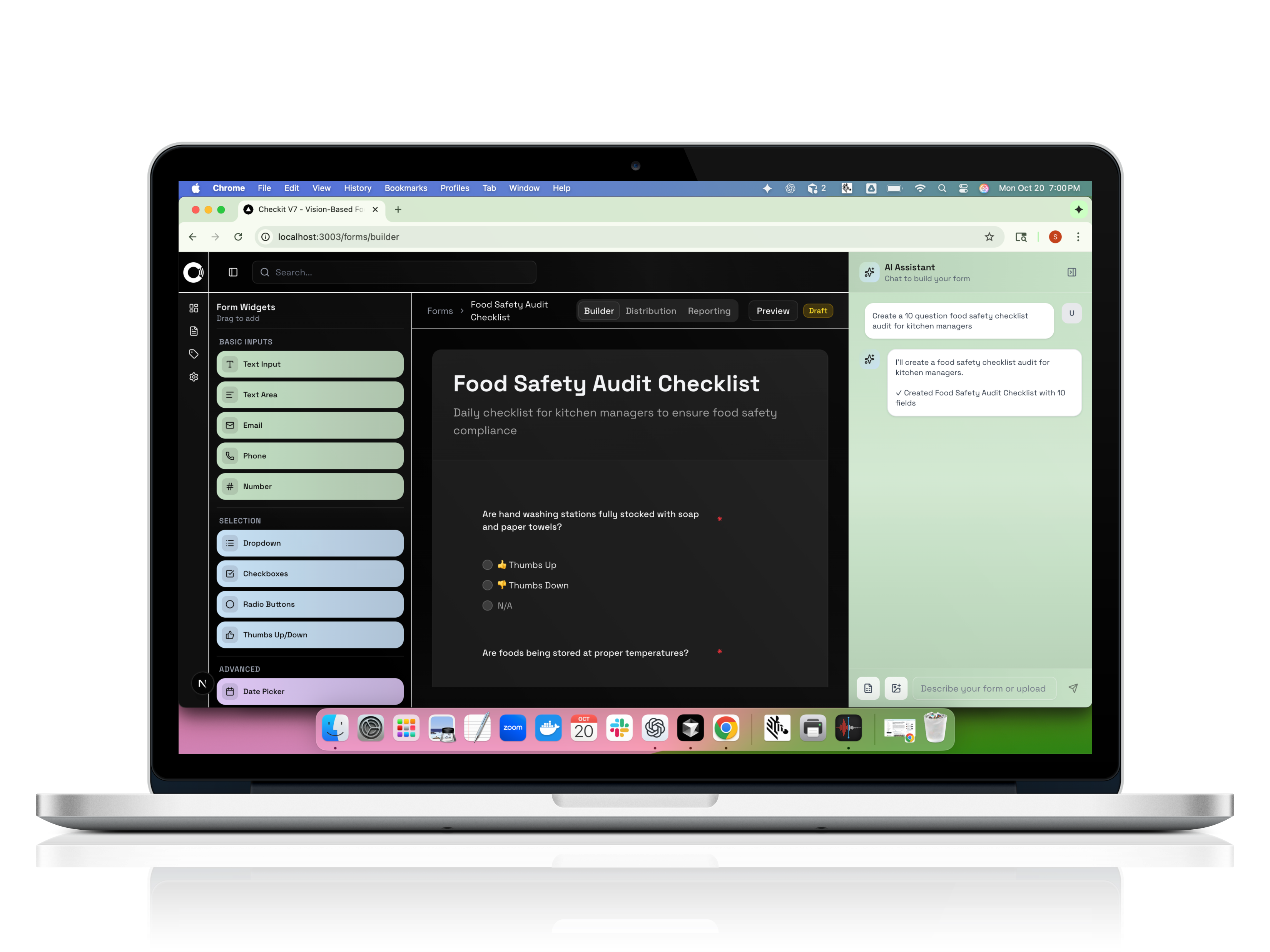 Create Robust Frontline Checklists Conversationally with Ease